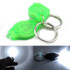 2 PCS Mini Pocket Keychain Flashlight Micro LED Squeeze Light Outdoor Camping Ultra Bright Emergency Key Ring Light Torch Lamp(Green)