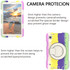 For Samsung Galaxy Tab A9 8.7 2023 Silicone Hybrid PC Tablet Case with Shoulders Strap(Colorful Purple)
