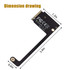 For ASUS Rog Ally Modified M2 Hard Drive PCIE4.0 Riser Card, Spec: Long 