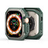 For Apple Watch Ultra 2 49mm / Ultra 49mm DUX DUCIS Tamo Series Hollow PC + TPU Watch Protective Case(Transparent Green)