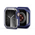 For Apple Watch 4 / 5 / 6 / SE 44mm DUX DUCIS Tamo Series Hollow PC + TPU Watch Protective Case(Transparent Blue)