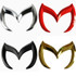 Bat Logo Car Scratch 3D Modified Rear Car Sticker(Random Color Delivery)