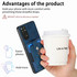 For Xiaomi Redmi Note 11 Retro Skin-feel Ring Card Wallet Phone Case(Blue)
