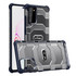 For Samsung Galaxy S20 FE wlons Explorer Series PC+TPU Protective Case(Navy Blue)