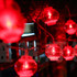 3m 20 Light  New Year Chinese Red Lantern LED Lights(Flush Lantern)