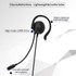 SOYTO SY227 Single-side Operator Ear Hook Headset Corded Computer Headset, Interfaces: 3.5mm