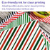 100sheets / Pack Striped Baking Greaseproof Paper Food Placemat Paper, size: 30x30cm(Red)
