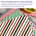 100sheets / Pack Striped Baking Greaseproof Paper Food Placemat Paper, size: 30x30cm(Orange)