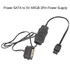 5V 3Pin To SATA Power Motherboard RGB Lighting Controller Cable For Chassis Fan