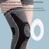 Dual Spring Support Silicone Sports Brace Fitness Protective Pads, Specification:XL Size(Black Grey)
