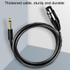 JINGHUA 6.5 Male To Female XLR Audio Cable 6.35 Three Core Balanced Microphone Mixer, Size: 1.5m(Black)