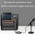 JINGHUA 6.5 Male To Female XLR Audio Cable 6.35 Three Core Balanced Microphone Mixer, Size: 1.5m(Black)