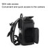 Cwatcun D113 Shoulder Leisure Camera Bag Waterproof High Capacity Outdoor Travel Photography Bag, Color: Small Black