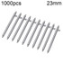 23mm 1000pcs Stainless Steel Connector Switch Pin for Watch Band, Diameter: 0.15mm