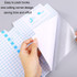 10pcs/set 34cmx25cm Textbook Self-Adhesive Transparent Waterproof Book Cover