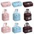 Cartoon Portable Lunch Bag Oxford Cloth Insulation Meal Bag, Style: Flat  Coffee