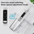 With 4pcs Nozzles Portable Storable Tooth Flosser Smart Teeth Cleaning Instrument Household Teeth Cleaner