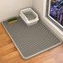 45 x 30cm Filtering And Splash-Proof Litter Mat Pet Double Layer EVA Bedding Pads(Gray)