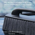 SHINY Car Dusting Duster Car Mop Soft Brush Car Wash Snow Sweeping Tool(With Storage Box)