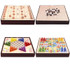 4 in 1 D Model Wooden Multifunctional Parent-Child Interactive Children Educational Chessboard Toy Set