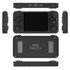 ANBERNIC RG35XX H Handheld Game Console 3.5 Inch IPS Screen Linux System 64GB+128GB(Black)