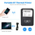 58mm Portable USB Charging Home Phone Bluetooth Thermal Printer(US Plug)