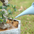 3L Gray Long Spout Watering Can Durable Water Bottles Kettle For Home Flowers Garden Supplies