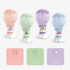 Cartoon Balloon Shape USB Charging Eye Protection LED Night Light Bedroom Reading Table Lamp, Color: Purple