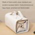 Portable Large Capacity Travel Detachable Folding Waterproof Cosmetic Bag(Brown)
