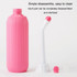 500ml Portable Feminine Washing Instrument Handheld Sanitary Wash Bottle For Pregnant Women, Model: Without Valve Pink