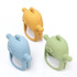 Cute Ducks Teething Toys Baby Infant Teething Pacifying Silicone Toothpick(Olive Green)