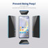 For Samsung Galaxy S23 5G 2pcs ENKAY Hat-Prince 360 Degree Anti-peeping Privacy Full Screen Tempered Glass Film