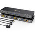 Displayport 1.4/8K KVM Switch Support KVM Mode and USB Mode with Voice Control