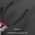 4.5 Inch Industrial Grade Mini Wire Pliers Portable Handmade Pliers With Plasticized Handle(Pointed Mouth Plier)