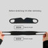 Strong Blackout Soft Relieve Fatigue Eye Protection Skin-friendly Breathable Elasticity Washable Eye Mask, Size: L(Black)