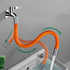 Faucet Splash-proof Universal Bending Shaping Extension Tube, Length: 50cm