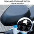 Electronic Bicycle Thickened Leather Heat Insulation Waterproof Universal Seat Cushion Covers, For: Front Seat