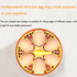 6-Eggs Small Household Experimental Children Smart Chicken Incubators, Spec: Automatic EU Plug
