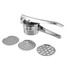 Stainless Steel Potato Press Manual Juicer Vegetable And Fruit Squeezer, Model: 3 In 1