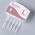 10pairs of 100pcs/box Frosted Coded Wearable Manicure Tablets, Shape: Short Ellipse L