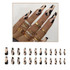 24pcs/box Frosted Leopard Finished Ballet Manicure Patches(BKS549)