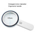125mm 13 Lights 30X Magnifier With Violet Light Students Elderly Reading Maintenance Magnifying Glass