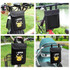 Electric Vehicle Portable Hanging Bag Waterproof Bicycle Front Storage Bag Stroller Pocket, Color: No Pattern