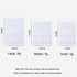50pcs /Pack 24x38cm Small Portable Thickened Non-Woven Anti-Yellowing And Sunscreen Shoe Bag Shoe Storage Bag