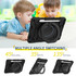 For Xiaomi Pad 6/6 Pro Armor Portable Rotating Ring Holder Silicone Tablet Case(Black)