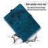 For Samsung Galaxy Tab S9 FE Cartoon Sakura Cat Embossed Leather Tablet Case(Blue)