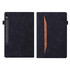 For Samsung Galaxy Tab S9 Ultra /S8 Ultra Splicing Shockproof Leather Tablet Case(Black)