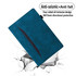 For Samsung Galaxy Tab S9 / S8 / S7 Splicing Shockproof Smart Leather Tablet Case(Blue)