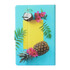 For 7 inch  Tablet PC Universal Coloured Drawing Pattern Horizontal Flip Leather Case with Holder & Card Slot(Pineapple)