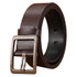 Dandali 120cm Men Rubberized Pin Buckle Belt Casual Vintage Waistband, Model: Style 7(Brown)
